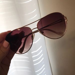 Jessica Simpson Aviator Sunglasses
